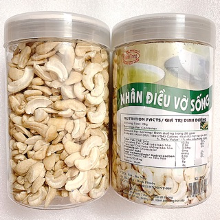 500g HẠT ĐIỀU SỐNG ĐÃ TÁCH VỎ LỤA