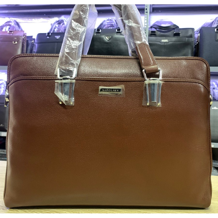 Cặp da thật SAPOLNEY 0103 chính hãng | BigBuy360 - bigbuy360.vn