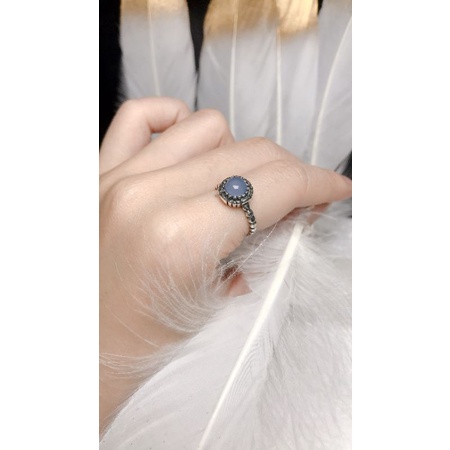 NHẪN BẠC ĐÁ CÔNG NGHIỆP