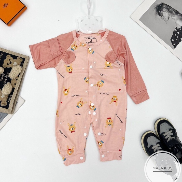 Body suit, body dài tay cho bé trai, bé gái họa tiết đặc sắc, chất thun lạnh mềm mát cho bé mesocshop
