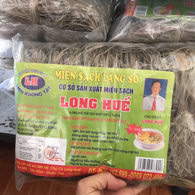 Miến khô long Huế túi 500gam
