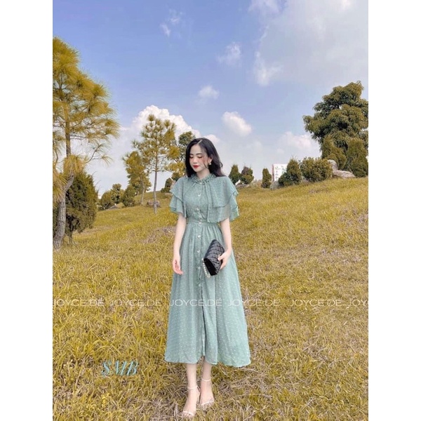 Bán sỉ váy tơ hạt 2 màu