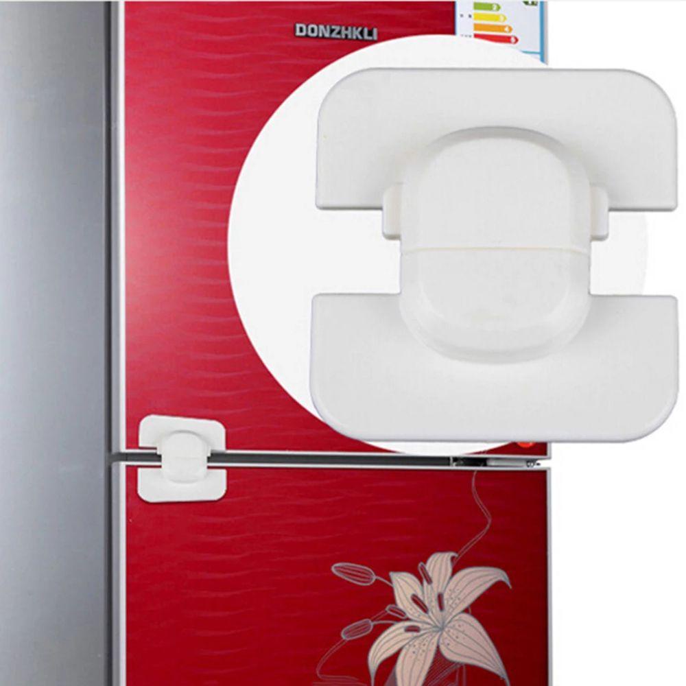 Khóa Cửa Tủ Bằng ABS Chống Kẹp Bảo Vệ An Toàn Cho Bé
