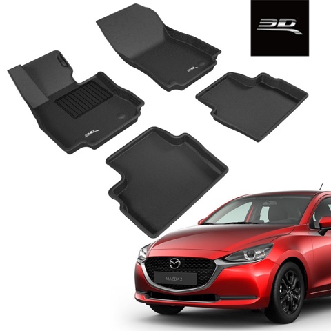 Thảm lót sàn ô tô MAZDA 2  - Thảm lót sàn ô tô 3D KAGU MAXpider