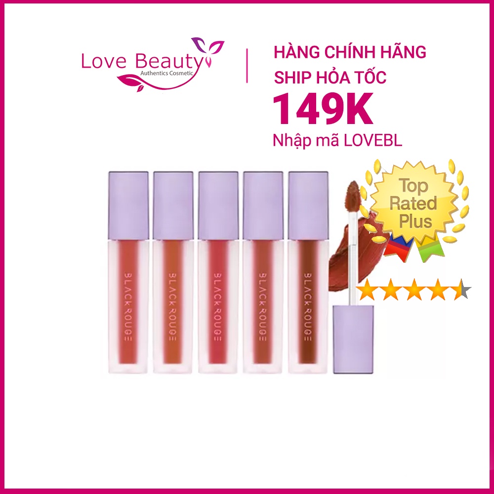 [GIẢM 50% MÃ LOVEBL ] [Full mầu] Son Kem Lì Black Rouge Air Fit Velvet Tint Hàn Quốc Chính Hãng