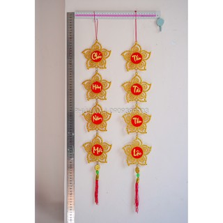 [HCM] TẾT - 01 X DÂY TREO  TRANG TRÍ TẾT ĐỦ KIỂU LOẠI LỚN TỨ 75CM -1M2 MẪU LU