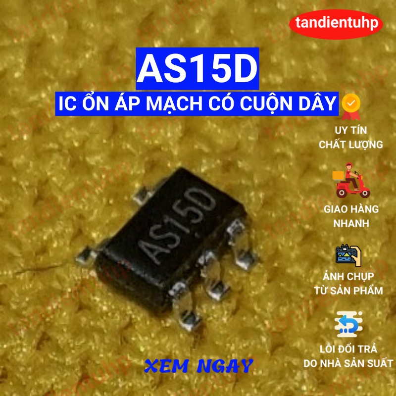 10 IC HẠ ÁP DC/DC ỔN ÁP MẠCH CÓ GHÉP CUỘN DÂY AS15D MT3410/ AS11DB MT3410LB/ ACABI RY3415 MẠCH GIỐNG AS11D,AS12D...