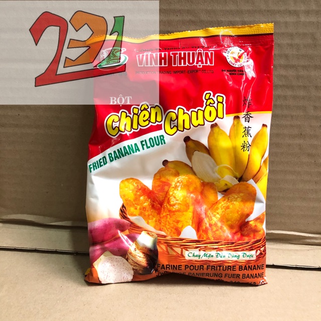 [400g] Túi Bột Chiên Chuối Vĩnh Thuận