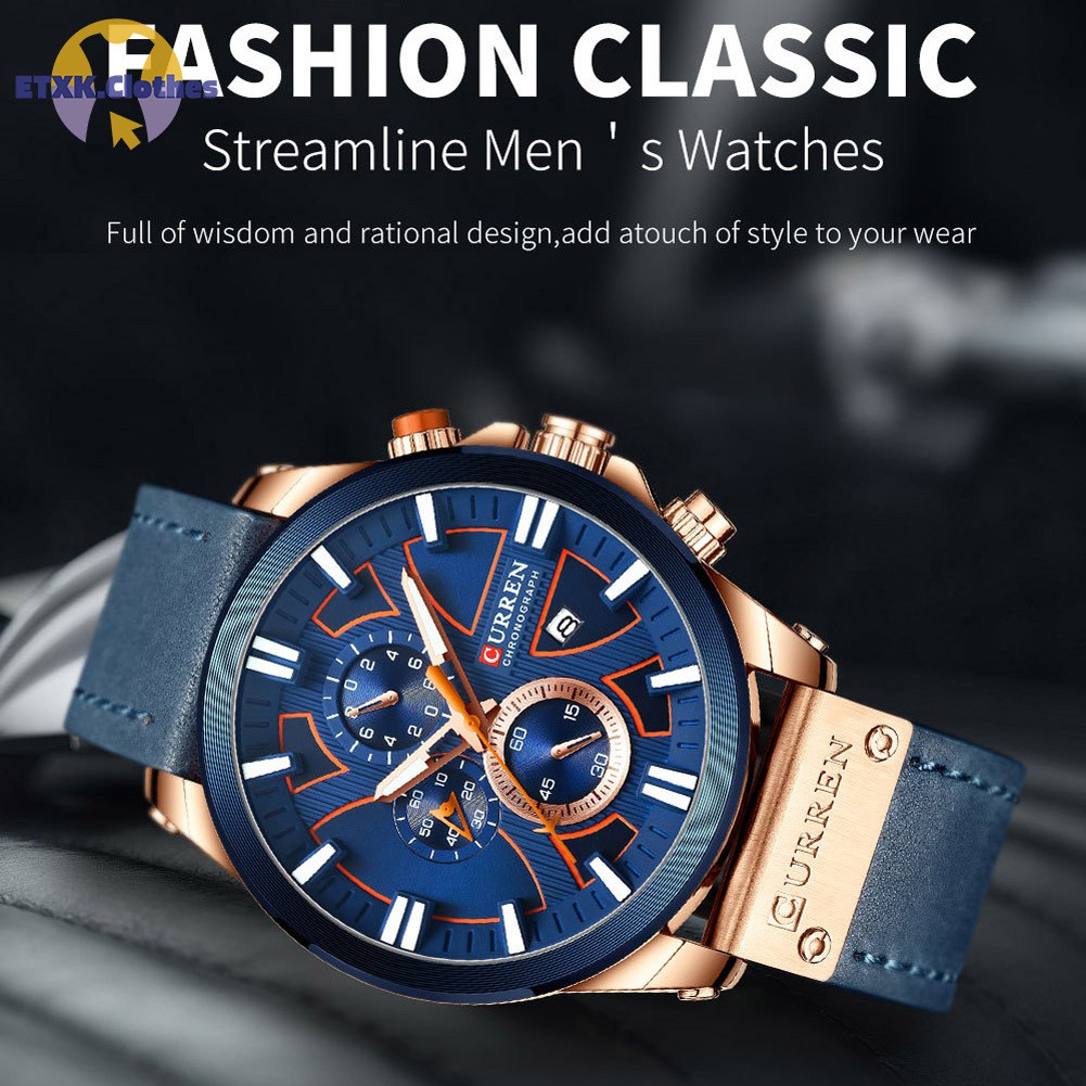 Đồng Hồ Thể Thao Nam Đa Năng Chống Thấm Nước Curren 8346 | BigBuy360 - bigbuy360.vn