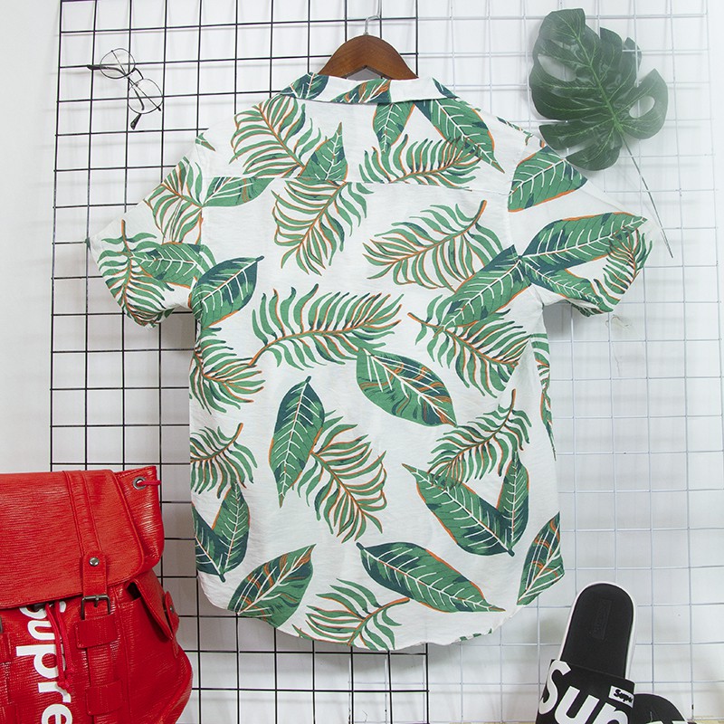 Áo Đũi Nam Nữ cổ bẻ sơ mi vải đũi thái đẹp FAVITI AD50 | BigBuy360 - bigbuy360.vn