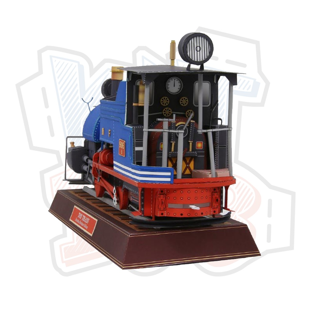 Mô hình giấy đồ chơi tàu hỏa xe lửa Toy Train