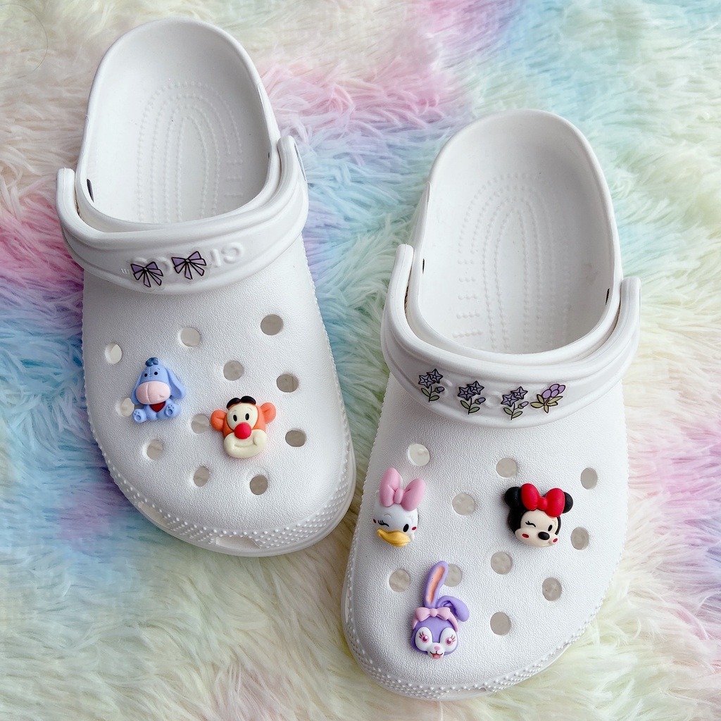 Set 5 Phụ Kiện Nút Giày Tự Làm Tiện Dụng#Loạt Phim Hoạt Hình