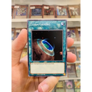Thẻ bài lẻ yugioh! mã sdch-en024 - terraforming - common - 1st edition