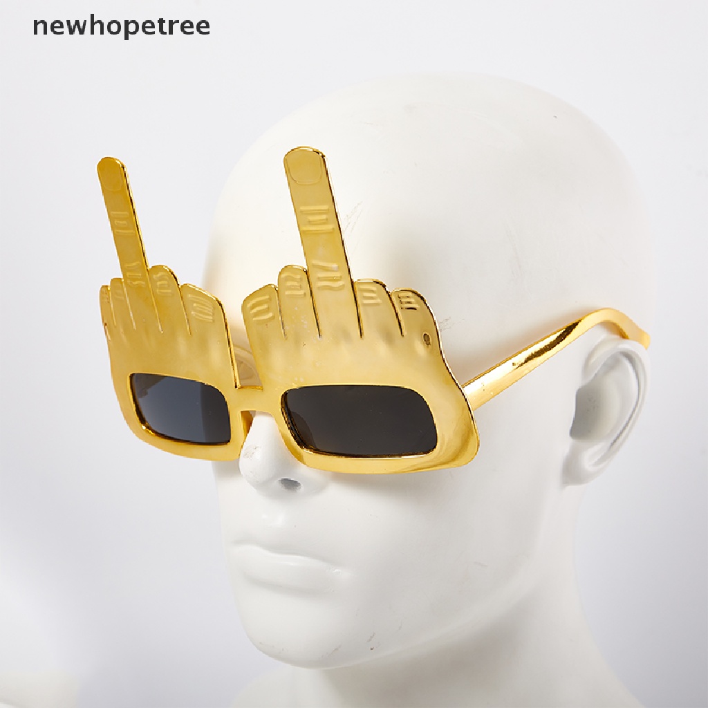 Mắt Kính Hình Ngón Giữa Vui Nhộn Sáng Tạo Dùng Trang Trí Tiệc