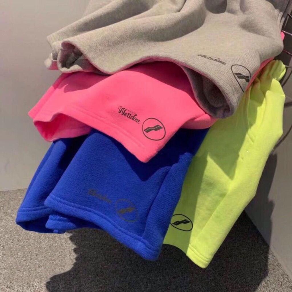 [Hàng Có Sẵn Mới Về] Quần Short Thể Thao Dáng Rộng Bằng Cotton Nguyên Chất Thoải Mái Màu Kẹo Thời Trang Mùa Hè Cho Bé Trai Và Bé Gái