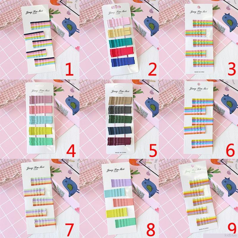 Set 50 kẹp tóc nhiều màu sắc xinh xắn cho nữ