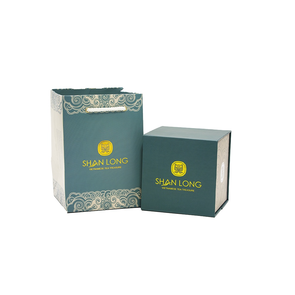 Hộp quà tặng Long Vỹ Trà thanh nhã Shan Long Elegant Refined 03 - SL020