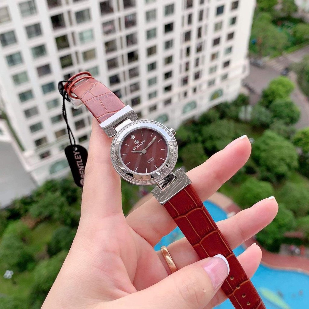Đồng hồ nữ dây da Bentley BL1858 BL1858-102 BL1858-102LWDD