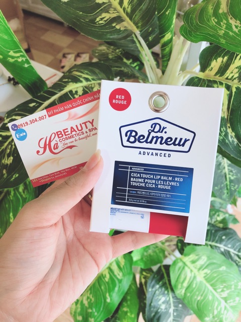 (AUTH_Korea)Son dưỡng môi có màu Dr.Belmeur Cica Touch Lip Balm The Face Shop | BigBuy360 - bigbuy360.vn