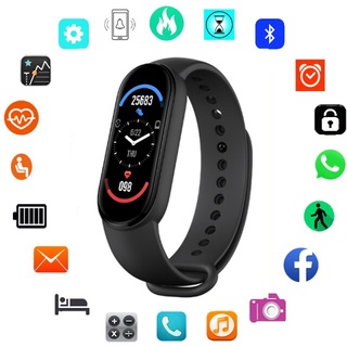 ⭐️Đồng Hồ M6 Thông Minh ⭐️Đa Năng Đeo Tay Theo Dõi Tình Trạng Sức Khỏe