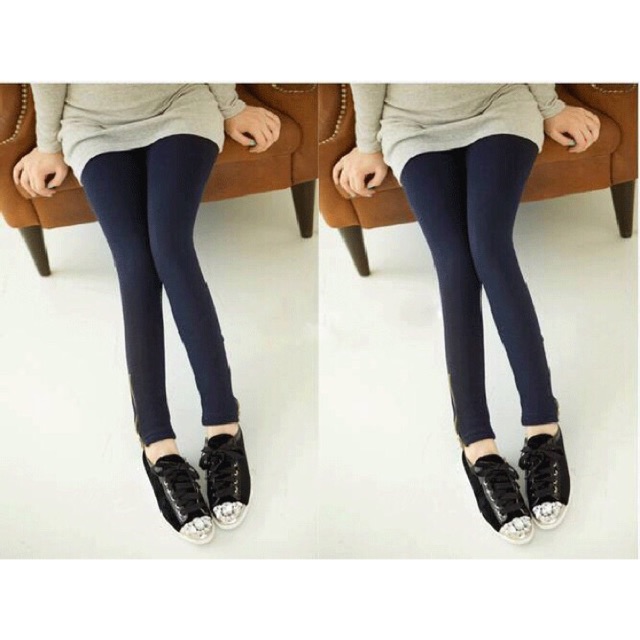 Quần legging nữ Navi có khoá kéo