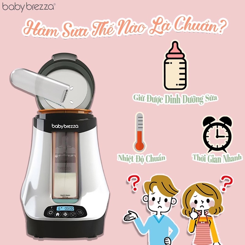 Máy hâm sữa Baby Brezza