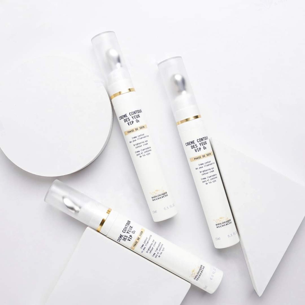 CREME CONTOUR DES YEUX VIP O2 -Kem Dưỡng Ẩm, Làm Sáng Và Giảm Quầng Thâm Mắt VIP O2 15ml