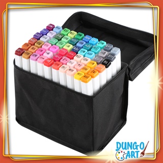 Bút marker touch liit 6 túi vải 30 40 60 80 màu chuyên nghiệp touchliit 6 - ảnh sản phẩm 1