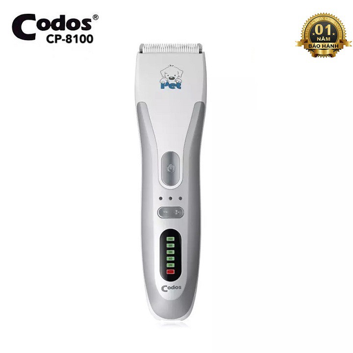 Tông Đơ Cắt Lông Thú Cưng|Chuyên Dùng Cho Dòng Chó Lớn|Công Suất 7W|Bảo Hành 1 Năm - Codos Store