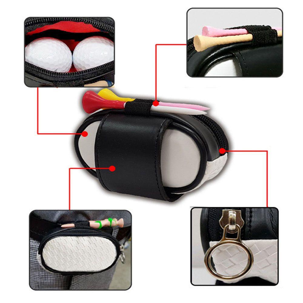 Túi Đựng Bóng Golf Có Khóa Kéo Di Động Tiện Dụng