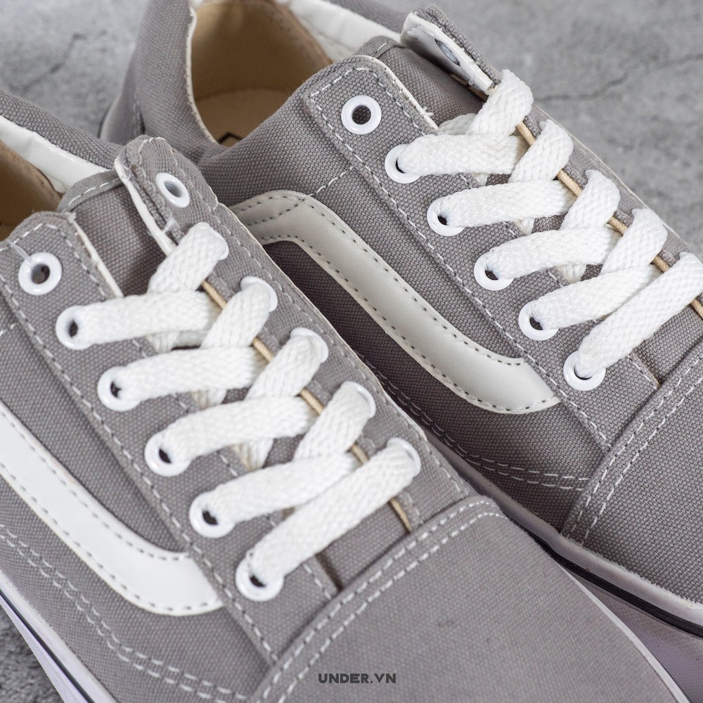 [Mã WAMT2405 giảm 10K đơn 0K] Giày Old Skool Classic Xám - Giày Sneaker Thể Thao Nam Nữ Cao Cấp UNDER Streetwear | BigBuy360 - bigbuy360.vn