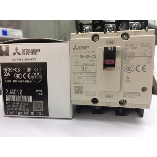MCCB 3P 30A NF30-CS MITSUBISHI