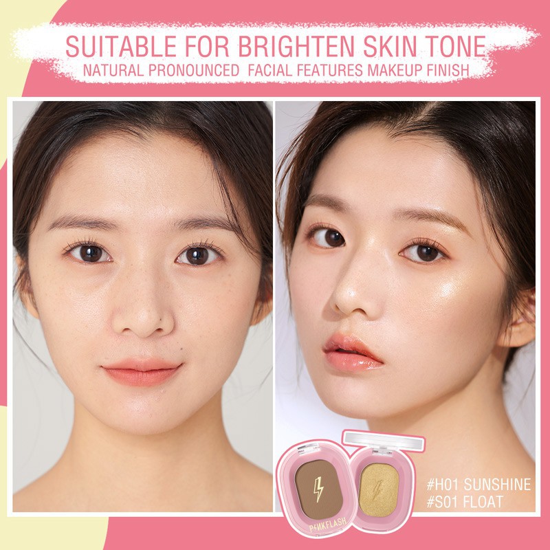 (Hàng Mới Về) Phấn Bắt Sáng / Tạo Khối Trang Điểm Tự Nhiên Mềm Mịn | BigBuy360 - bigbuy360.vn