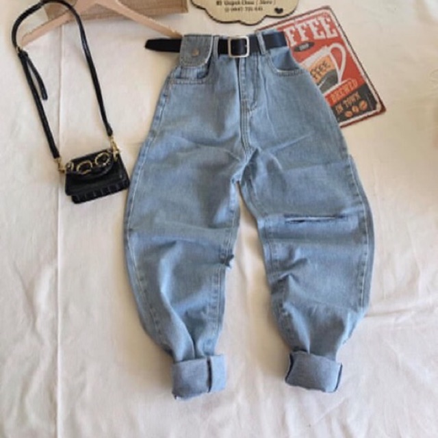 ✔️Baggy Jeans Rách 1 Line