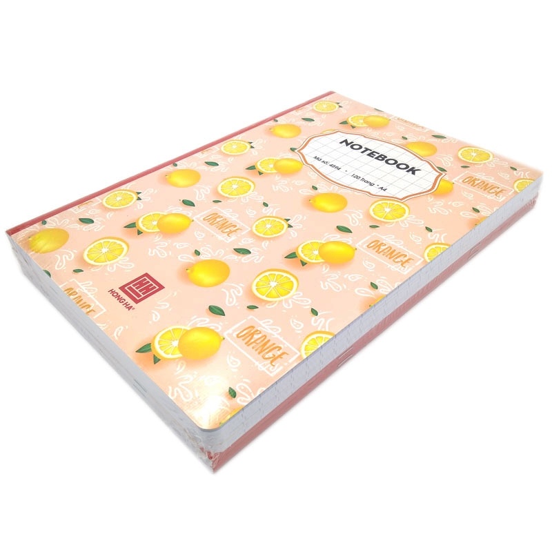 Sổ Notebook Hồng Hà Ô Ly 120 Trang A4 4594 (Mẫu Màu Giao Ngẫu Nhiên)