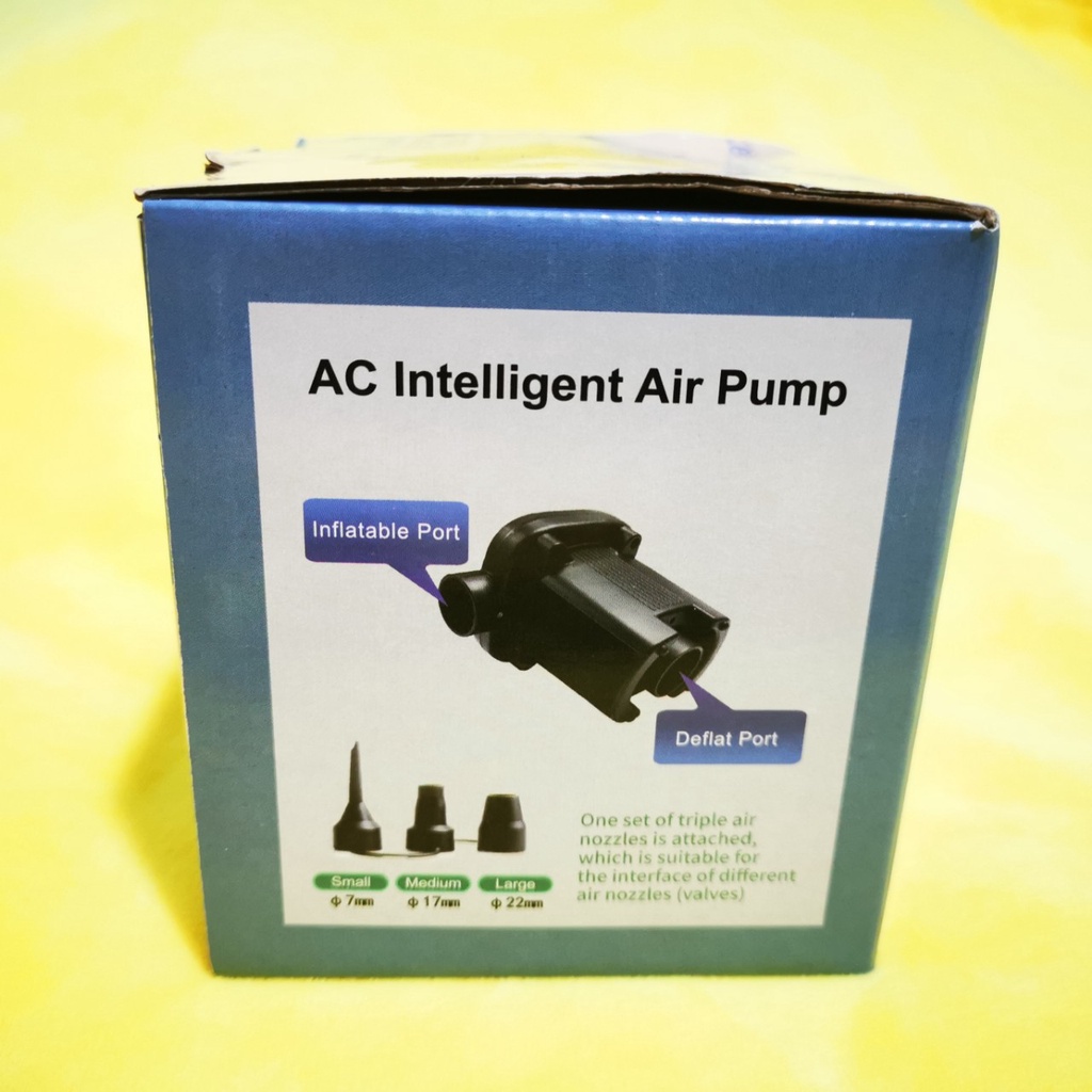 ( ẢNH THẬT ) Bơm điện 2 chiều cho bể bơi phao - Bơm khí và hút chân không