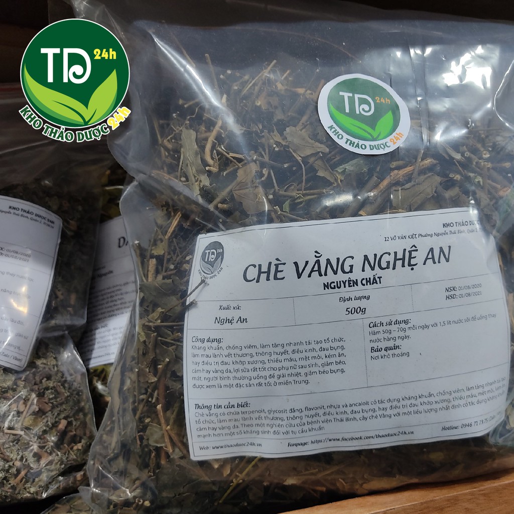 [1 kg] chè Vằng Nghệ An (đã sao thơm) I Kho Thảo Dược 24h