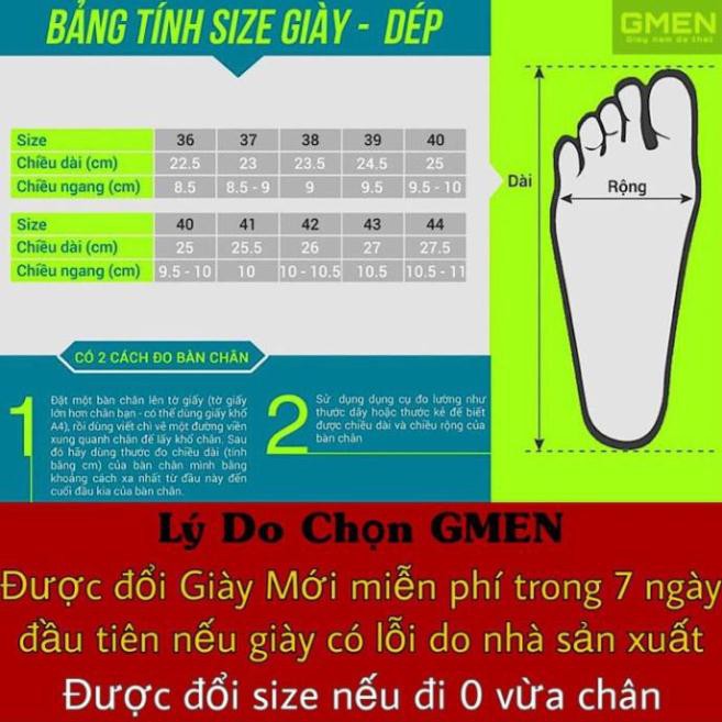 Xả Mới - Giày sục nam da bò đục lỗ thoáng khí đế cao su êm chân TK0353 AL6 " ' : '