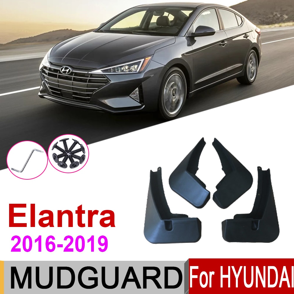FENDER Tấm Chắn Bùn Cho Hyundai Elantra Avante Ad 6th 6 2019-2016 2018 2017