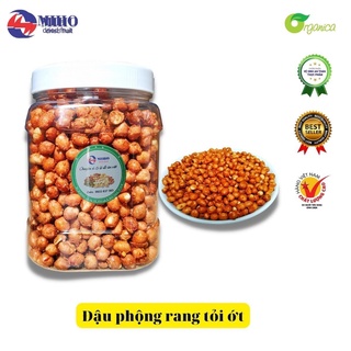 1kg đậu phộng rang tỏi ớt siêu cay siêu ngon.