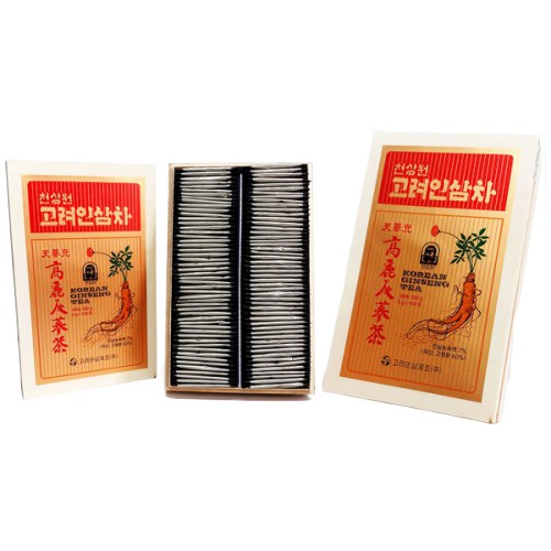 Trà Sâm Hàn Quốc Okisam hộp gỗ 100 gói *3g