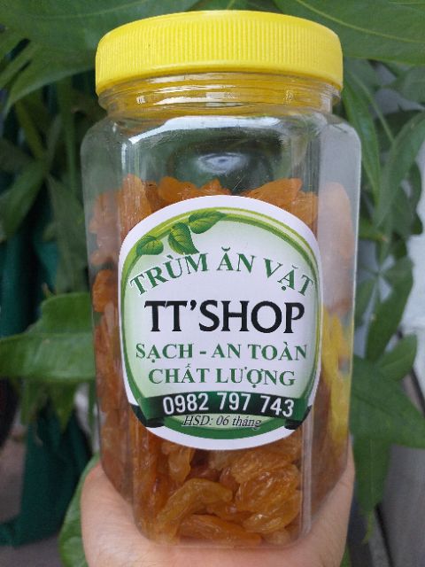 Hũ 250gr - 500gr Nho sấy dẻo mềm loại 1 siêu ngon | BigBuy360 - bigbuy360.vn