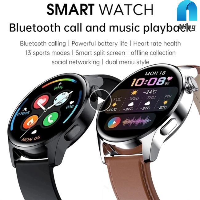 Đồng Hồ Thông Minh Đa Năng Theo Dõi Tình Trạng Sức Khỏe Ning I29 Kết Nối Bluetooth