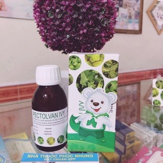 Siro ho thảo dược Pectoval Ivy cho bé hàng viện nhi TW khuyên dùng.Nhập khẩu châu âu