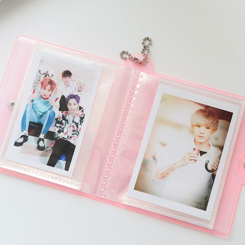 Album Đựng Ảnh 3 &quot;36 Ngăn 3 Inch Màu Thạch Kim Tuyến