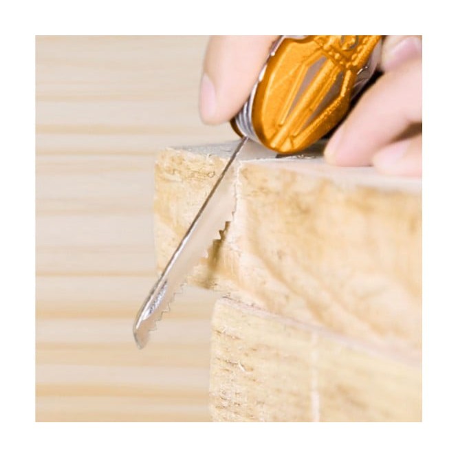 Bộ dao đa năng bỏ túi 15 trong 1 INGCO HMFK8158 dao sinh tồn cắt gọt khui nước ngọt cưa gỗ dũa móng tay vặn ốc