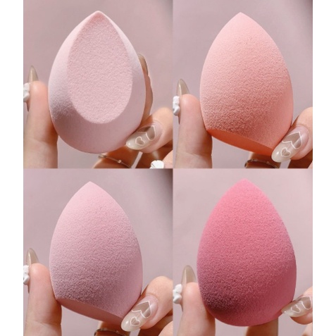 [FREE SHIP]Set 4 Mút Trang Điểm Hình Quả Trứng Nhiều Màu Sắc Sử Dụng Ướt Và Khô - Có hộp đựng | BigBuy360 - bigbuy360.vn