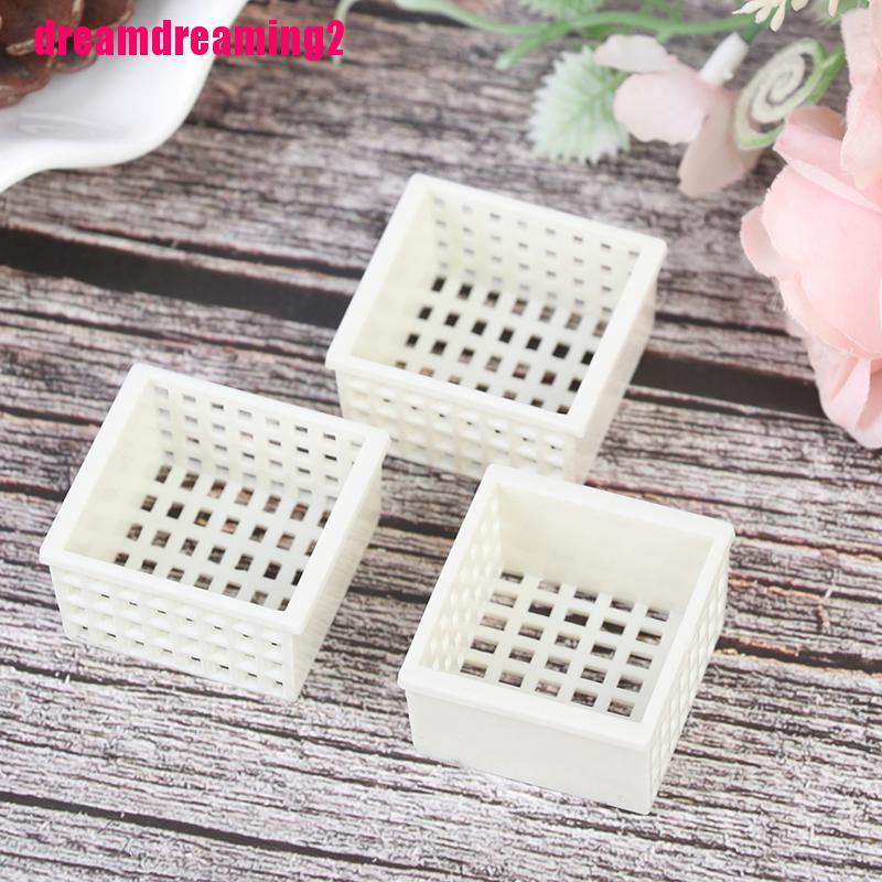 Bộ 3 Giỏ Đựng Đồ Trang Trí Nhà Búp Bê Xinh Xắn