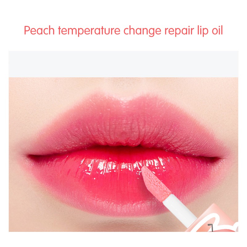 (Hàng Mới Về) Son Bóng Dưỡng Ẩm Thay Đổi Màu Sắc Không Dính Cốc Tiện Dụng | BigBuy360 - bigbuy360.vn