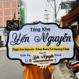 Bảng hiệu tên shop